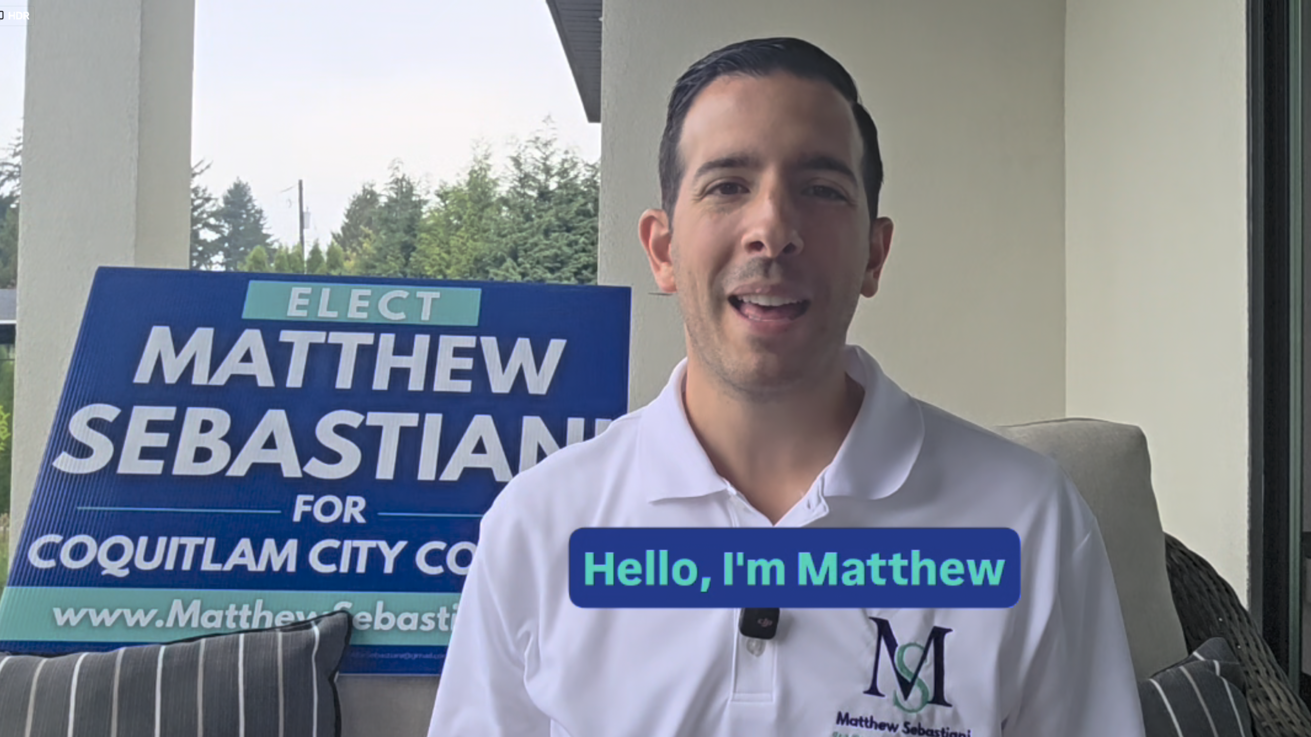 Matthew Sebastiani - Coquitlam City Council Candidate